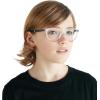 imageRayBan unisexchild Ry1598 Square Prescription Eyeglass FramesTransparentBlackDemo Lens