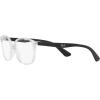 imageRayBan unisexchild Ry1598 Square Prescription Eyeglass FramesTransparentBlackDemo Lens