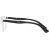 imageRayBan unisexchild Ry1598 Square Prescription Eyeglass FramesTransparentBlackDemo Lens