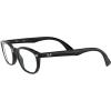 imageRayBan unisexchild Ry1599 Rectangular Prescription Eyeglass FramesBlackDemo Lens
