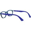 imageRayBan unisexchild Ry1599 Rectangular Prescription Eyeglass FramesTransparent BlueDemo Lens