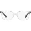 imageRayBan unisexchild Ry1598 Square Prescription Eyeglass FramesTransparentBlackDemo Lens