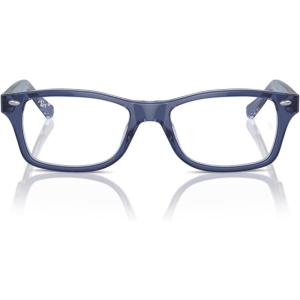 imageRayBan Kids Ry1531 Square Prescription Eyeglass FramesTop Violet on Transparent VioletDemo Lens