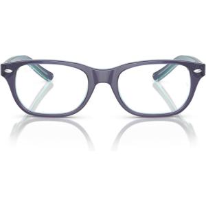 imageRayBan unisexchild Ry1555 Square Prescription Eyeglass FramesTop BlueVioletLight BlueDemo Lens