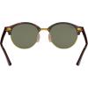 imageRayBan RB4246 Clubround Round SunglassesRed HavanaPolarized G15 Green