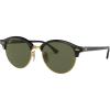 imageRayBan RB4246 Clubround Round SunglassesBlackG15 Green