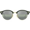 Green on Gold/Dark Green Gradient Mirrored Polarized
