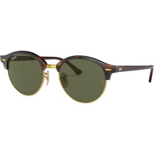 imageRayBan RB4246 Clubround Round SunglassesRed HavanaG15 Green