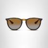 image:imageRayBan RB4171f Erika Low Bridge Fit Round SunglassesLight HavanaPolarized Grey Gradient Brown