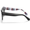 image:imageRayBan Unisex Rb2186 State Street Square SunglassesBlack on Chevron GreyBurgundyLight Grey Gradient Blue