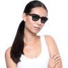 image:imageRayBan Unisex Rb2186 State Street Square SunglassesBlack on Transparent BrownGrey Vintage
