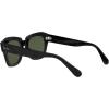 image:imageRayBan Unisex Rb2186 State Street Square SunglassesBlackG15 Green