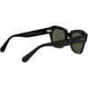 image:imageRayBan Unisex Rb2186 State Street Square SunglassesBlackG15 Green
