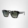 image:imageRayBan Unisex Rb2186 State Street Square SunglassesGrey HavanaGrey Gradient