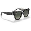 image:imageRayBan Unisex Rb2186 State Street Square SunglassesGrey HavanaGrey Gradient