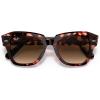 image:imageRayBan Unisex Rb2186 State Street Square SunglassesPink HavanaBrown Gradient