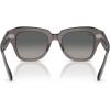 image:imageRayBan Unisex Rb2186 State Street Square SunglassesTransparent GreyGrey Gradient