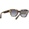 image:imageRayBan Unisex Rb2186 State Street Square SunglassesYellow HavanaLight Blue Gradient Grey