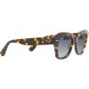 image:imageRayBan Unisex Rb2186 State Street Square SunglassesYellow HavanaLight Blue Gradient Grey