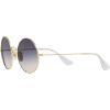 image:imageRayBan Unisex Rb3592 Jajo Round SunglassesGoldLight Brown Gradient Blue