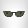 image:imageRayBan Womens RB4314N Nina Cat Eye SunglassesBlackG15 Green