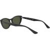 image:imageRayBan Womens RB4314N Nina Cat Eye SunglassesBlackG15 Green