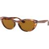 image:imageRayBan Womens RB4314N Nina Cat Eye SunglassesStriped HavanaB15 Brown