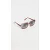 image:imageRayBan Womens Rb2188 Square SunglassesTransparent VioletLight Grey Gradient Dark Grey