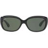 image:imageRayBan Womens Rb4101 Jackie Ohh Butterfly SunglassesBlackDark Green