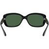 image:imageRayBan Womens Rb4101 Jackie Ohh Butterfly SunglassesBlackPolarized Dark Green