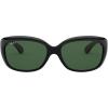 image:imageRayBan Womens Rb4101 Jackie Ohh Butterfly SunglassesBlackPolarized Dark Green