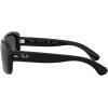image:imageRayBan Womens Rb4101 Jackie Ohh Butterfly SunglassesBlackPolarized Light Grey Gradient Dark Grey