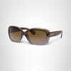 image:imageRayBan Womens Rb4101 Jackie Ohh Butterfly SunglassesBrown Gradient LilacLight Brown Gradient Brown