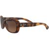 image:imageRayBan Womens Rb4101 Jackie Ohh Butterfly SunglassesHavanaLight Brown Gradient Black