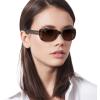 image:imageRayBan Womens Rb4101 Jackie Ohh Butterfly SunglassesHavanaLight Brown Gradient Black