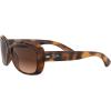 image:imageRayBan Womens Rb4101 Jackie Ohh Butterfly SunglassesHavanaPink Gradient Brown
