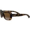 image:imageRayBan Womens Rb4101 Jackie Ohh Butterfly SunglassesLight HavanaPolarized Light Grey Gradient Brown