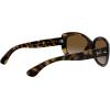 image:imageRayBan Womens Rb4101 Jackie Ohh Butterfly SunglassesLight HavanaPolarized Light Grey Gradient Brown