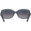 image:imageRayBan Womens Rb4101 Jackie Ohh Butterfly SunglassesTransparent BlueBlue Gradient Polarized
