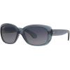 image:imageRayBan Womens Rb4101 Jackie Ohh Butterfly SunglassesTransparent BlueBlue Gradient Polarized