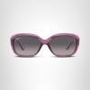 image:imageRayBan Womens Rb4101 Jackie Ohh Butterfly SunglassesTransparent VioletGrey Gradient Polarized
