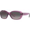 image:imageRayBan Womens Rb4101 Jackie Ohh Butterfly SunglassesTransparent VioletGrey Gradient Polarized