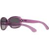 image:imageRayBan Womens Rb4101 Jackie Ohh Butterfly SunglassesTransparent VioletGrey Gradient Polarized