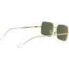 image:imageRayBan unisexadult Rb1969 Rectangle Rectangular SunglassesLegend GoldG15 Green