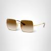 image:imageRayBan womens Rb1971 Square Evolve Photochromic Square SunglassesGoldClear Gradient Brown