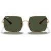 image:imageRayBan womens Rb1971 Square Evolve Photochromic Square SunglassesGoldG15 Green