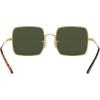 image:imageRayBan womens Rb1971 Square Evolve Photochromic Square SunglassesGoldG15 Green