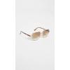 image:imageRayBan womens Rb1973 Square II Square SunglassesTransparent Light BrownClear Gradient Brown