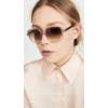 image:imageRayBan womens Rb1973 Square II Square SunglassesTransparent Light BrownClear Gradient Brown