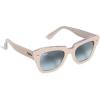 Beige on Transparent/Blue Gradient Grey